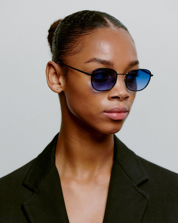 Hello / Matte Black & Blue Gradient Lens - Shade Files